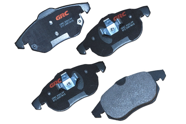 Brake Pad Set, disc brake (GMD972)