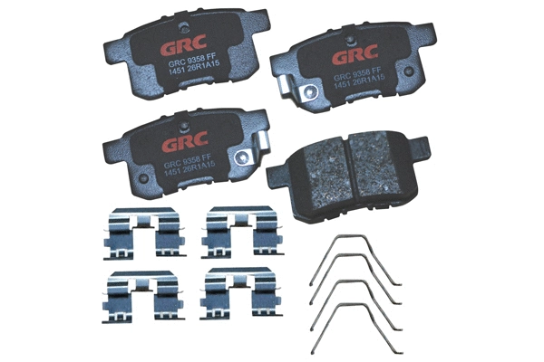 Brake Pad Set, disc brake (GCD1451)