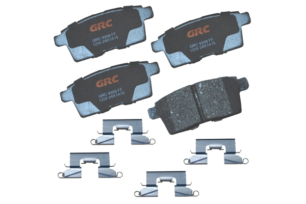 Brake Pad Set, disc brake (GCD1259)