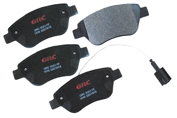 Brake Pad Set, disc brake (GMD1616)