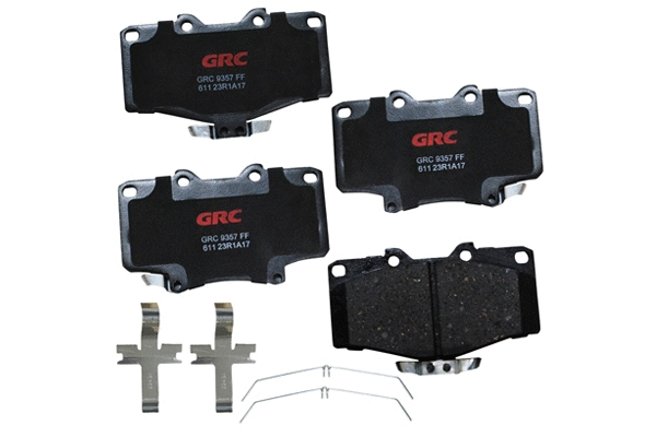 Brake Pad Set, disc brake (GCD611)