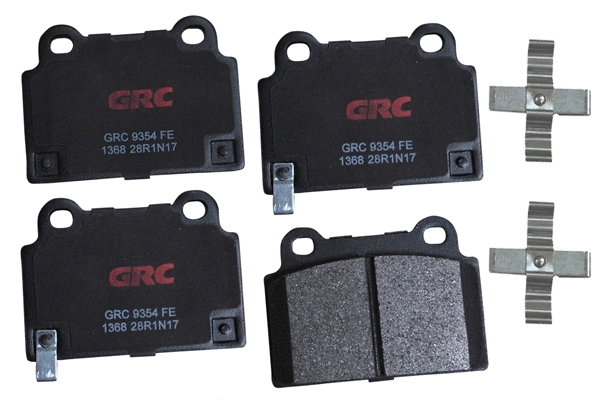 Brake Pad Set, disc brake (GMD1368)