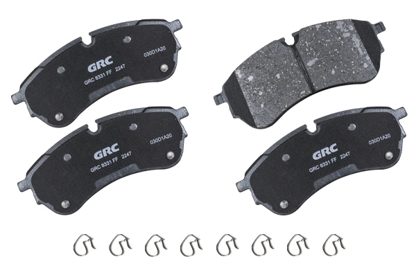 Brake Pad Set, disc brake (GCD2247)