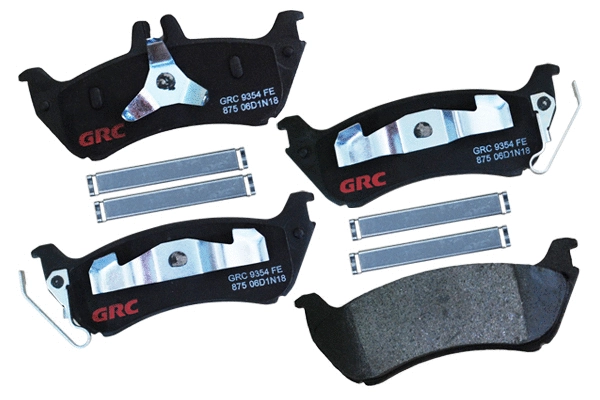 Brake Pad Set, disc brake (GMD875)