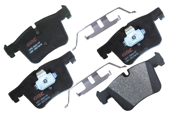 Brake Pad Set, disc brake (GMD1561)