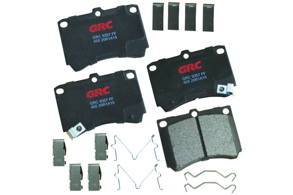 Brake Pad Set, disc brake (GCD466)