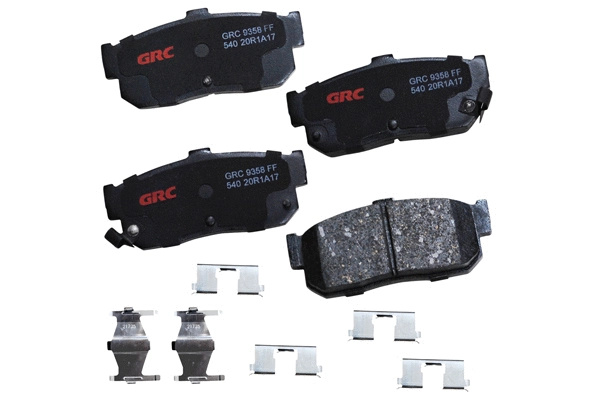 Brake Pad Set, disc brake (GCD540)
