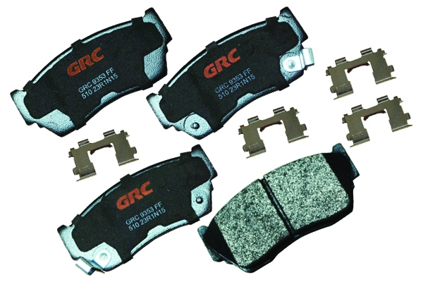 Brake Pad Set, disc brake (GMD510)