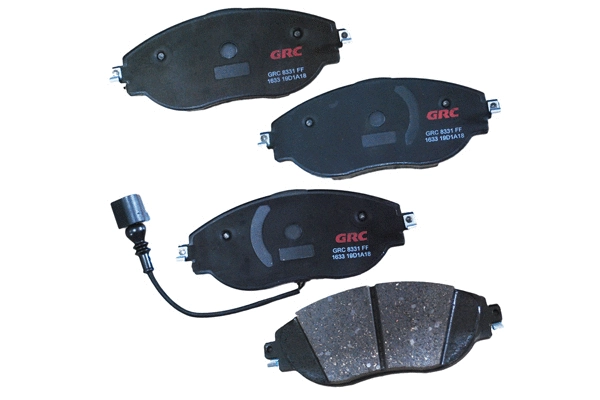 Brake Pad Set, disc brake (GCD1633)