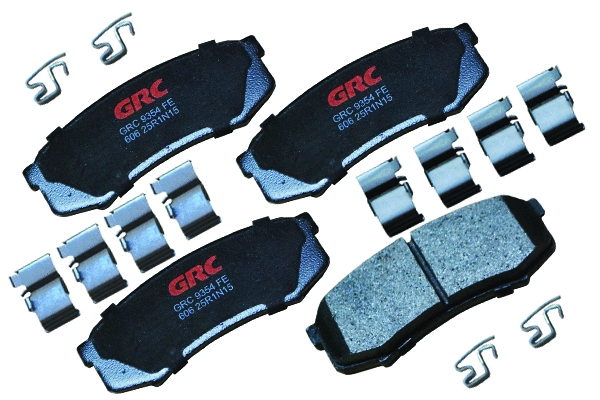 Brake Pad Set, disc brake (GMD606)