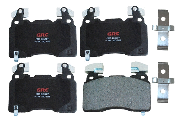 Brake Pad Set, disc brake (GMD1474A)