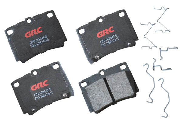 Brake Pad Set, disc brake (GMD733)