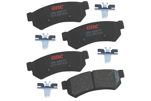 Brake Pad Set, disc brake (GCD1315)
