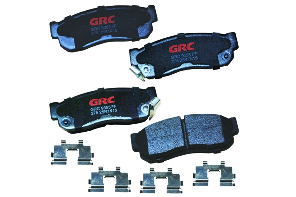 Brake Pad Set, disc brake (GMD275)