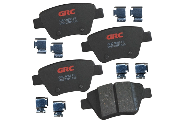 Brake Pad Set, disc brake (GCD1456)