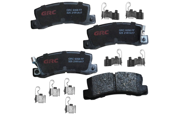 Brake Pad Set, disc brake (GCD325)
