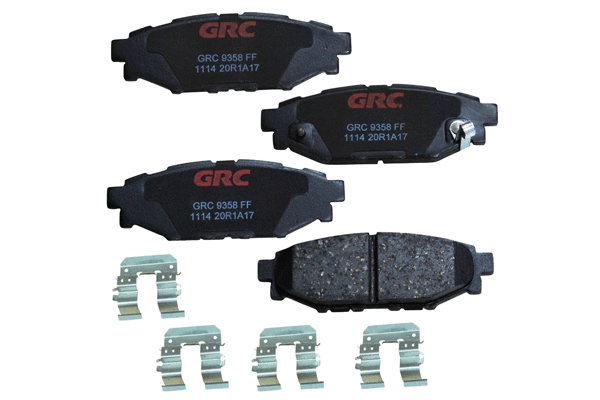 Brake Pad Set, disc brake (GCD1114)