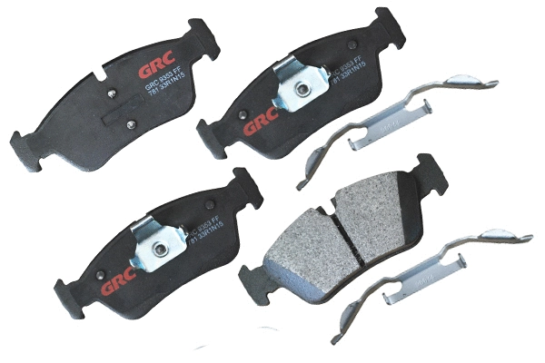 Brake Pad Set, disc brake (GMD781)