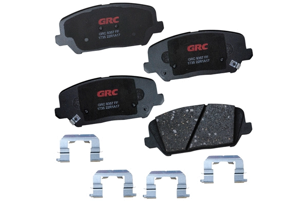 Brake Pad Set, disc brake (GCD1735)