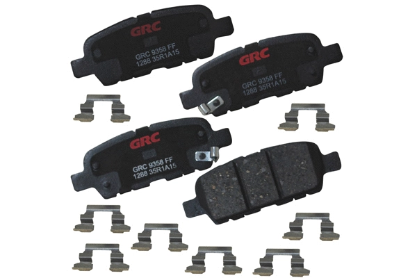 Brake Pad Set, disc brake (GCD1288)