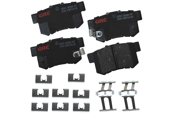 Brake Pad Set, disc brake (GCD536)