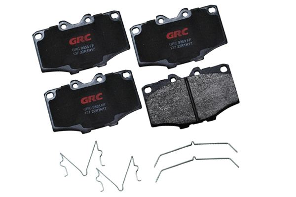 Brake Pad Set, disc brake (GMD137)