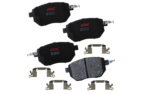 Brake Pad Set, disc brake (GCD969)