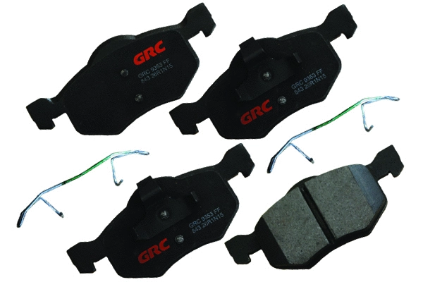 Brake Pad Set, disc brake (GMD843)