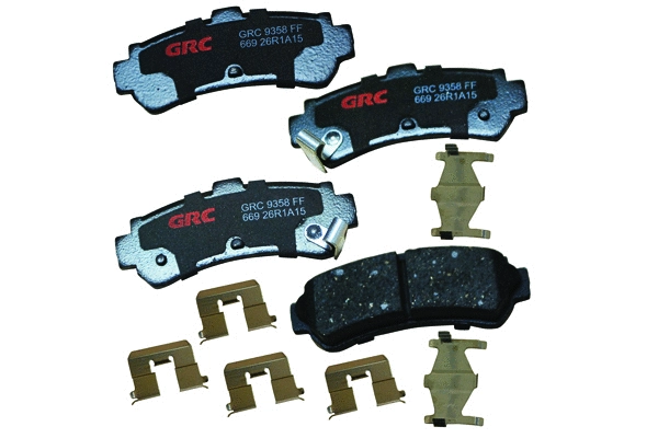 Brake Pad Set, disc brake (GCD669)