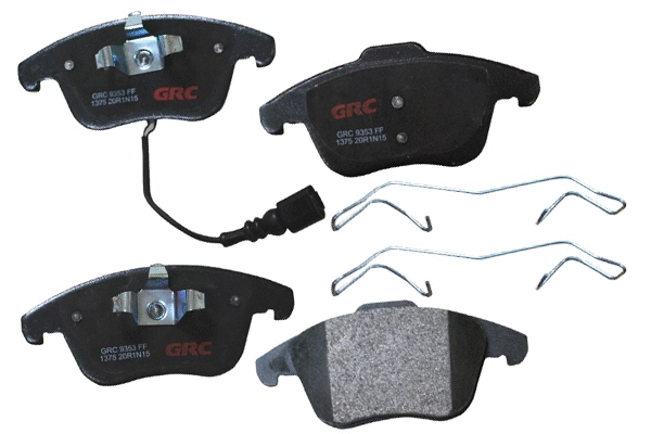Brake Pad Set, disc brake (GMD1375)