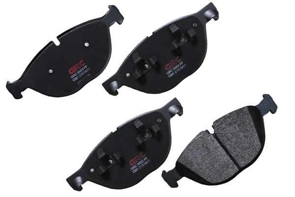 Brake Pad Set, disc brake (GMD1381)
