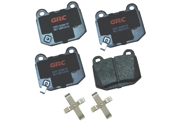 Brake Pad Set, disc brake (GCD961)