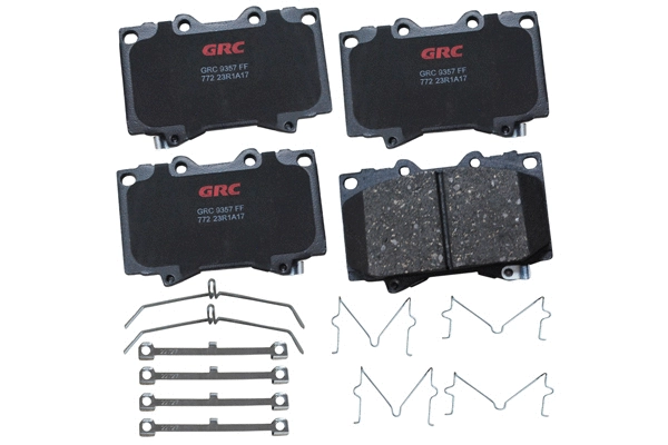 Brake Pad Set, disc brake (GCD772)