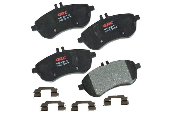Brake Pad Set, disc brake (GCD1340)