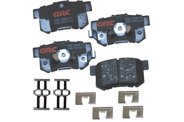 Brake Pad Set, disc brake (GCD1086)