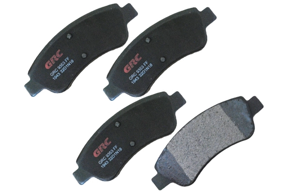 Brake Pad Set, disc brake (GMD1943)