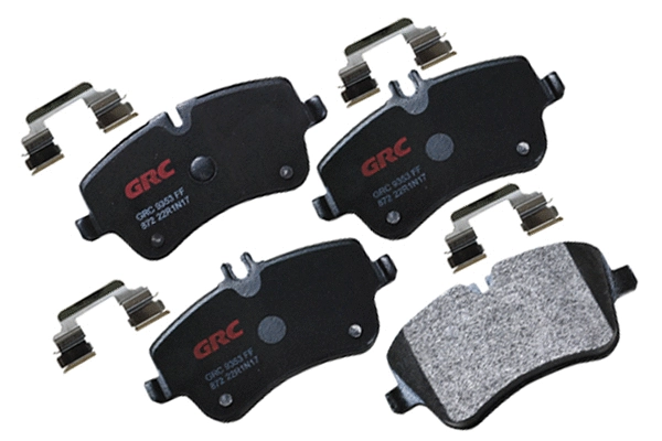 Brake Pad Set, disc brake (GMD872)