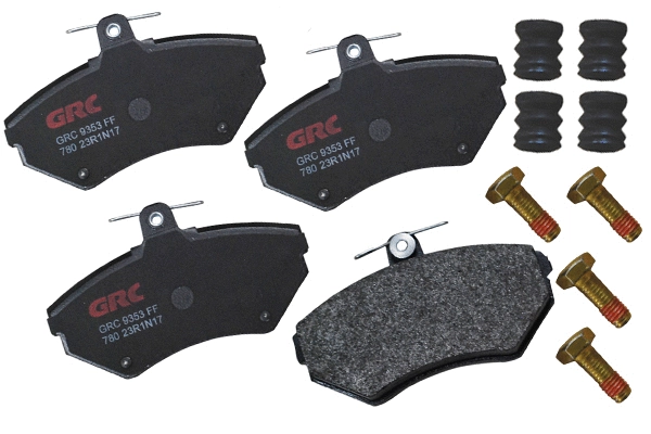 Brake Pad Set, disc brake (GMD780)