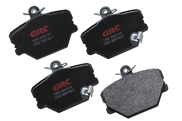 Brake Pad Set, disc brake (GMD1252)