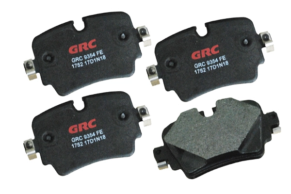 Brake Pad Set, disc brake (GMD1752)