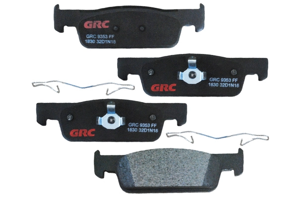 Brake Pad Set, disc brake (GMD1830)