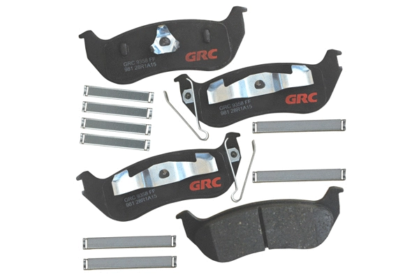 Brake Pad Set, disc brake (GCD981)