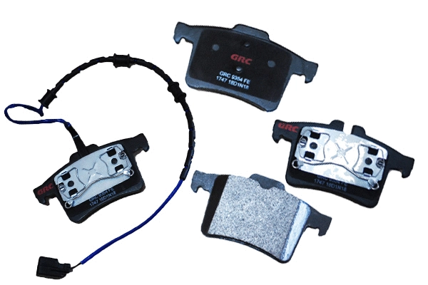Brake Pad Set, disc brake (GMD1747)