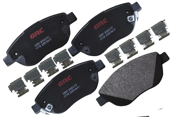 Brake Pad Set, disc brake (GMD1778)