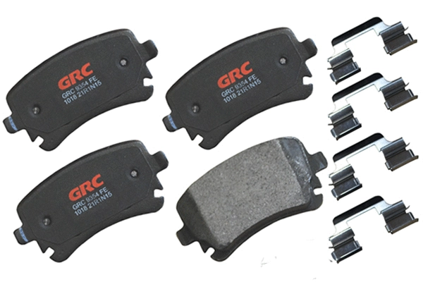 Brake Pad Set, disc brake (GMD1018)