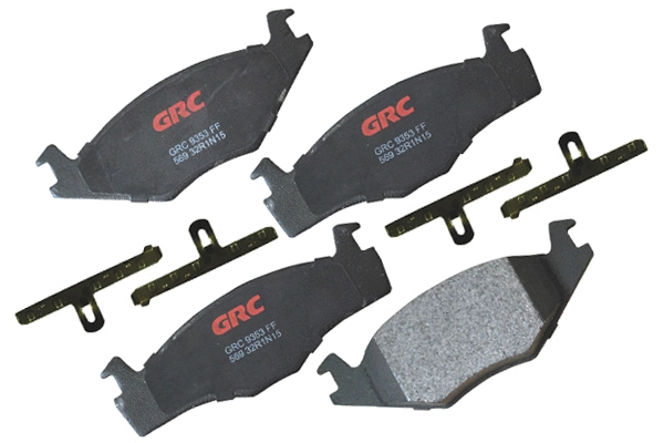 Brake Pad Set, disc brake (GMD569)