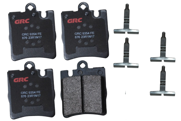 Brake Pad Set, disc brake (GMD876)