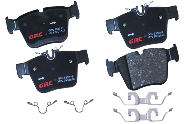 Brake Pad Set, disc brake (GCD1872)