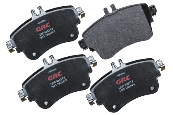 Brake Pad Set, disc brake (GMD1863)