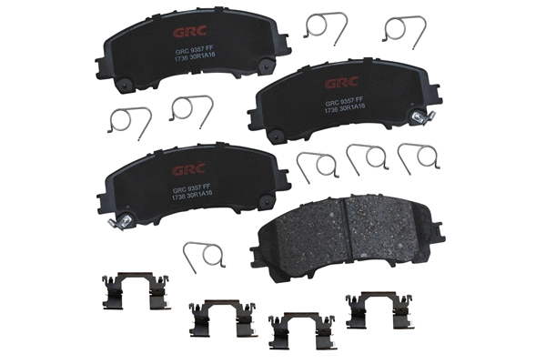 Brake Pad Set, disc brake (GCD1736)
